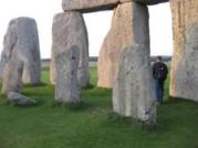 Bluestones inside Stonehenge